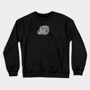 Letter N Crewneck Sweatshirt